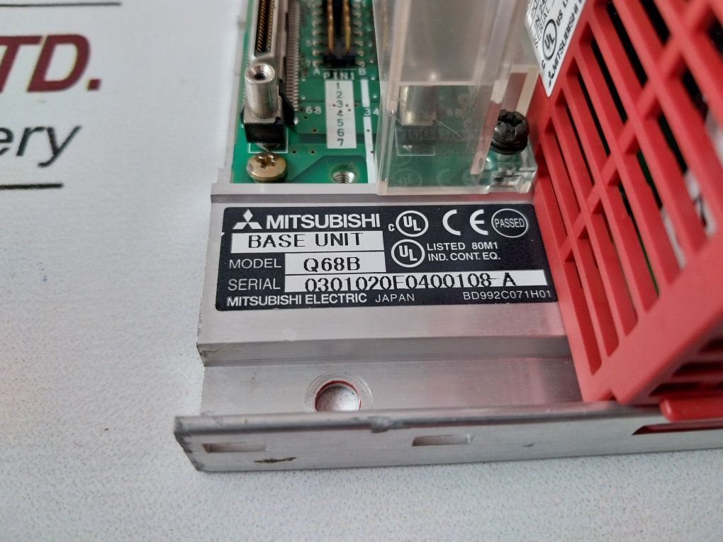 Mitsubishi Q63P,Q66Adi,Q68Dai,Qy80,Qx80 Module Rack