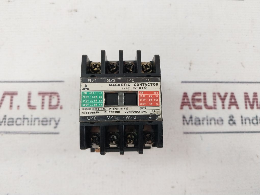 Mitsubishi S-a10 Magnetic Contactor Jem1038