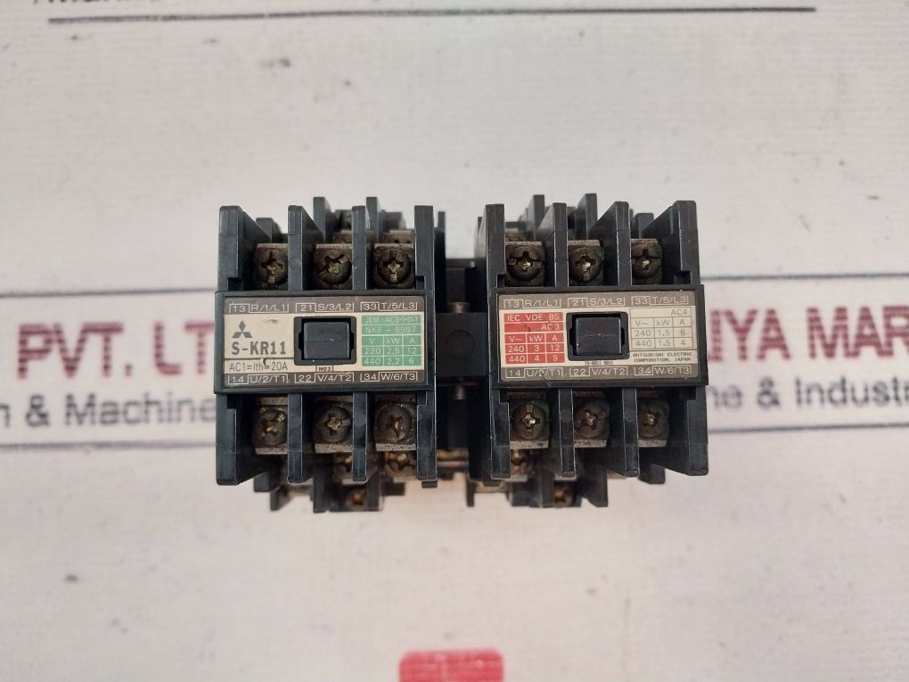 Mitsubishi S-kr11 Magnetic Contactor 100V