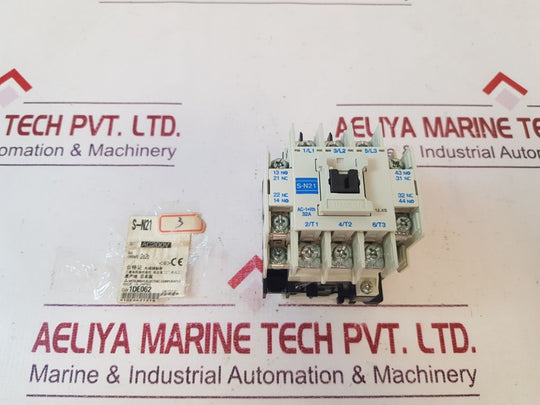 Mitsubishi S-n21 Magnetic Contactor 200-220V 60Hz

