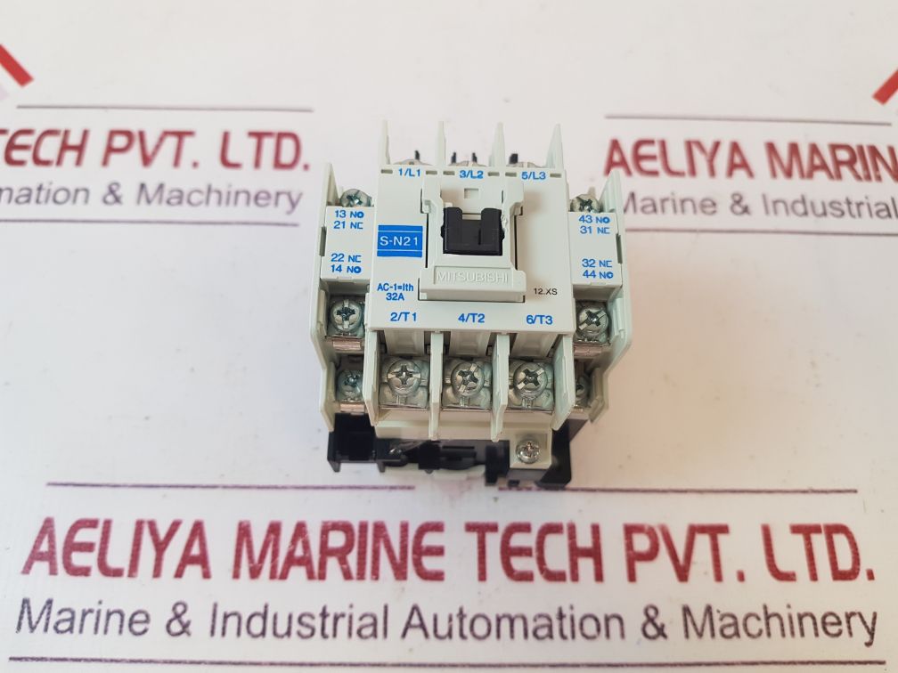 Mitsubishi S-n21 Magnetic Contactor 200-220V 60Hz