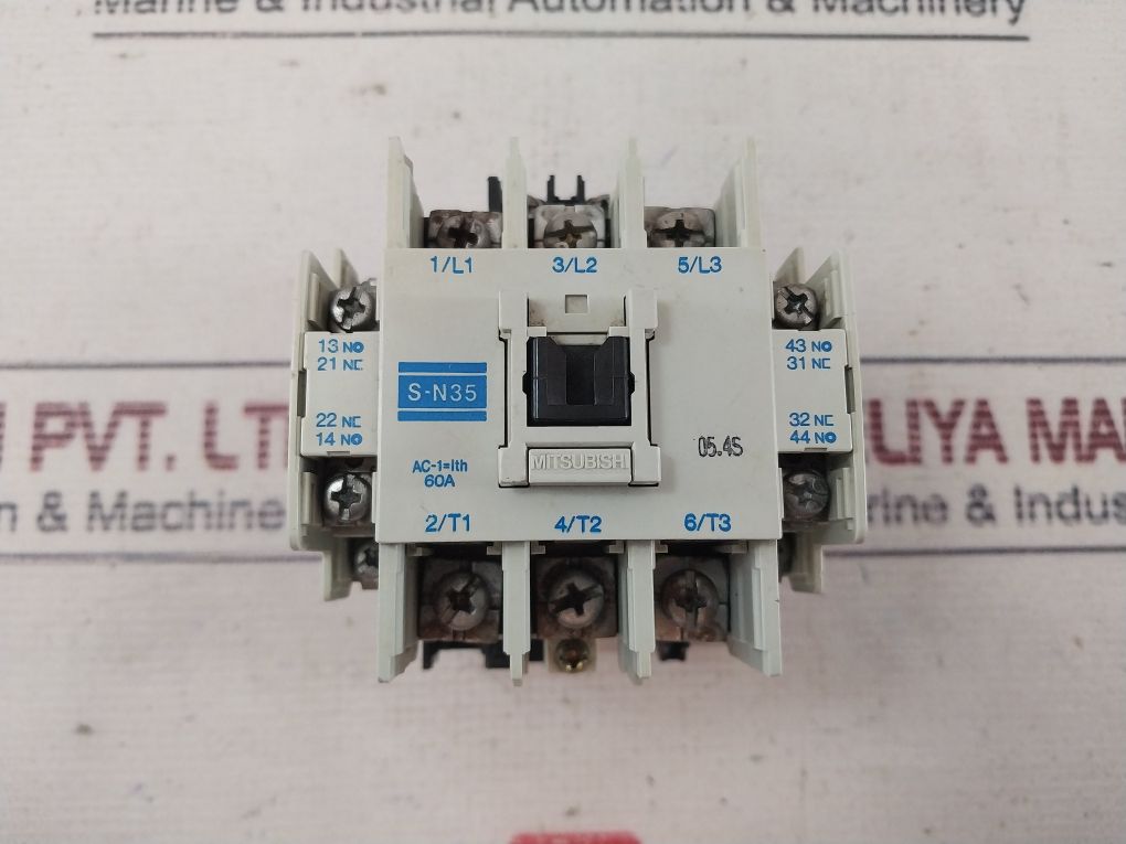 Mitsubishi S-n35 Magnetic Contactor 100-110V 60Hz