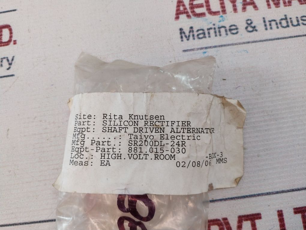Mitsubishi Sr200Dl-24R Silicon Rectifier