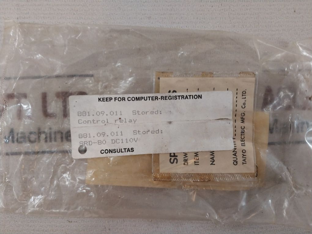 Mitsubishi Srd-80 Contactor Relay