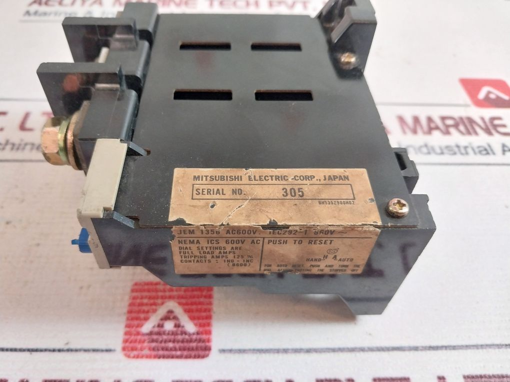 Mitsubishi Th-k120 Overload Relay 32A
