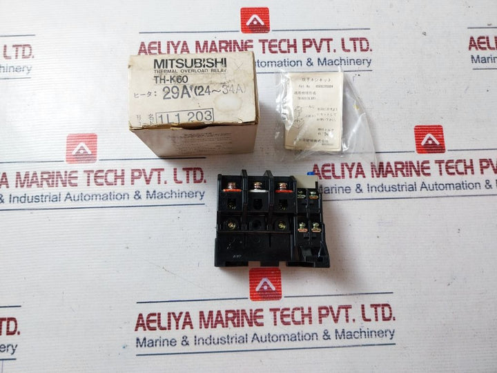 Mitsubishi Th-k60 Thermal Overload Relay 29A