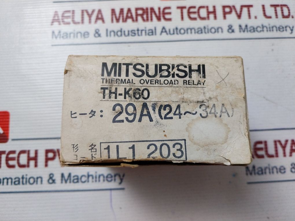 Mitsubishi Th-k60 Thermal Overload Relay 29A