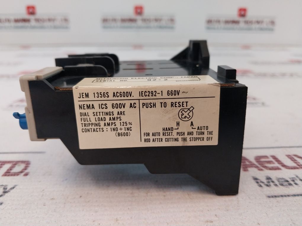 Mitsubishi Th-k60 Thermal Overload Relay 34-50 A