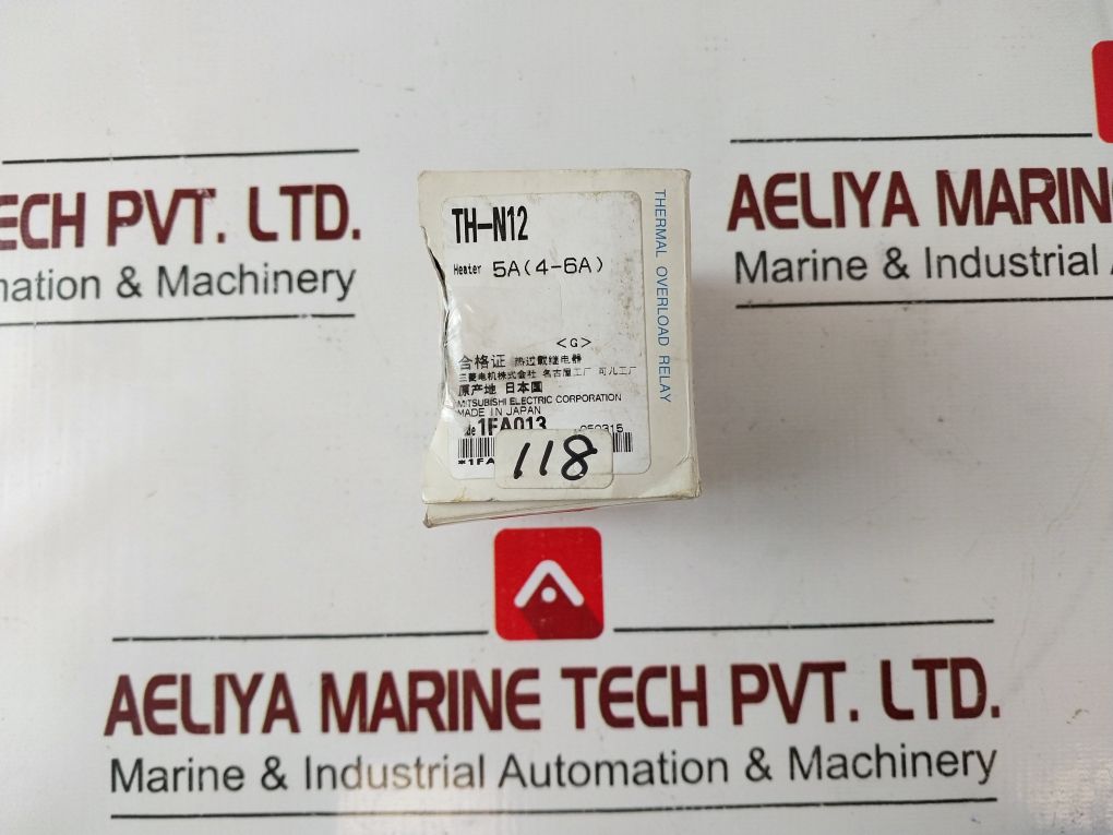 Mitsubishi Th-n12 Thermal Overload Relay