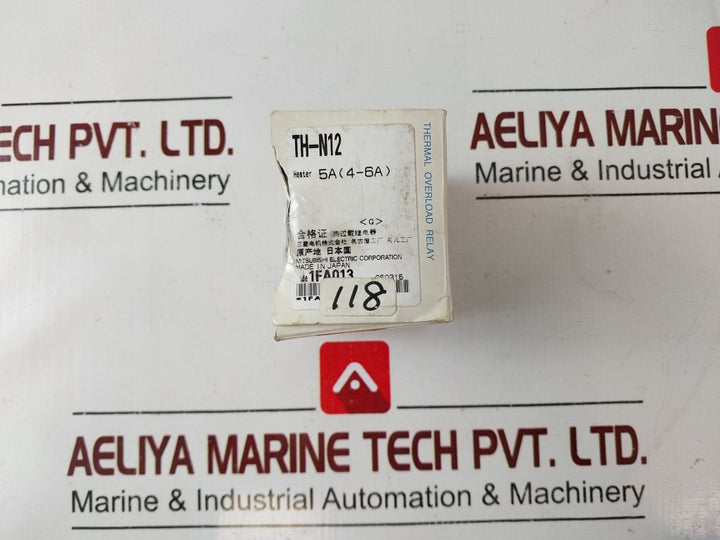 Mitsubishi Th-n12 Thermal Overload Relay