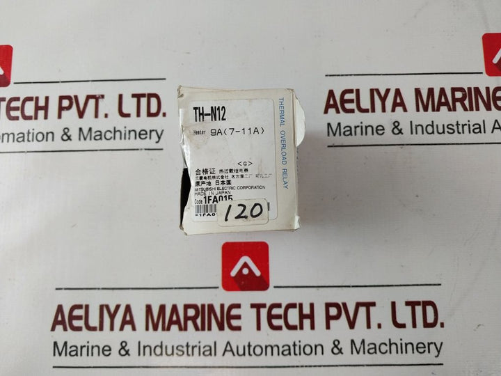 Mitsubishi Th-n12 Thermal Overload Relay 9A