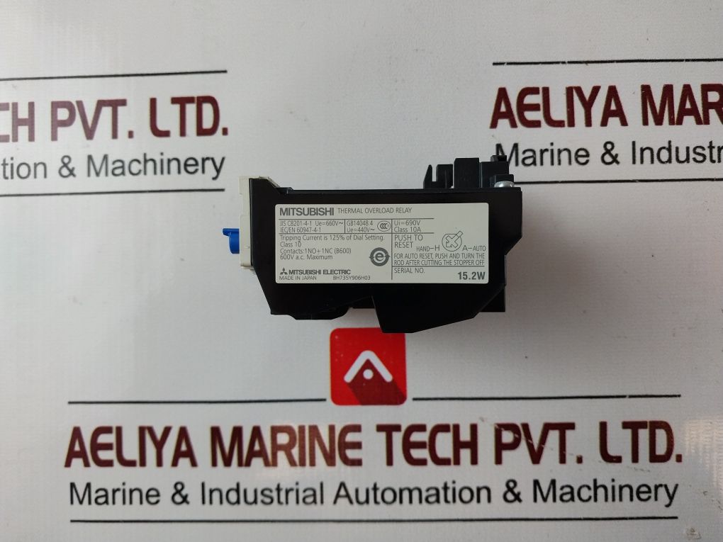 Mitsubishi Th-n20 Thermal Overload Relay