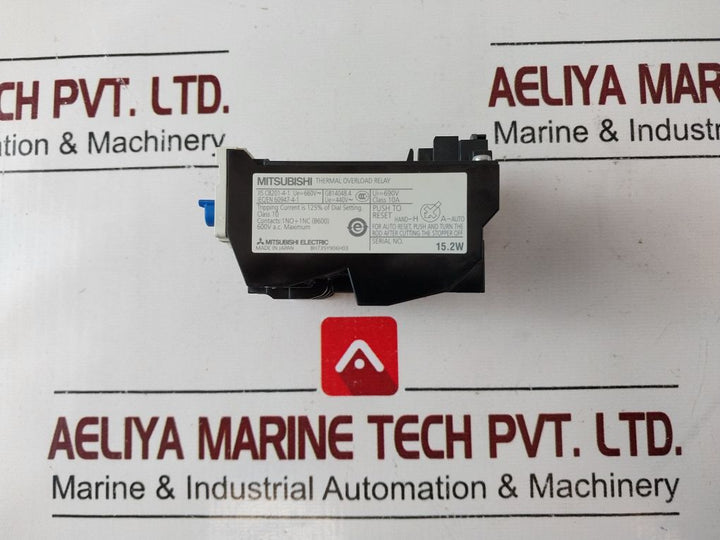 Mitsubishi Th-n20 Thermal Overload Relay 6.6A