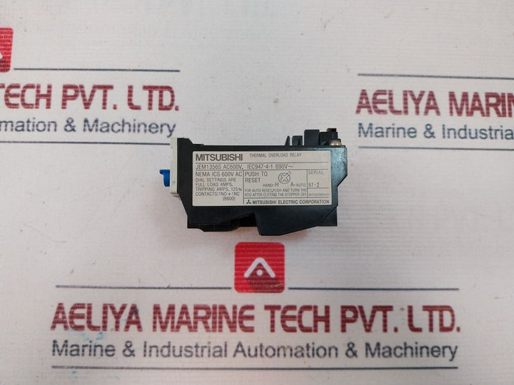 Mitsubishi Th-n20 Thermal Overload Relay 690V~