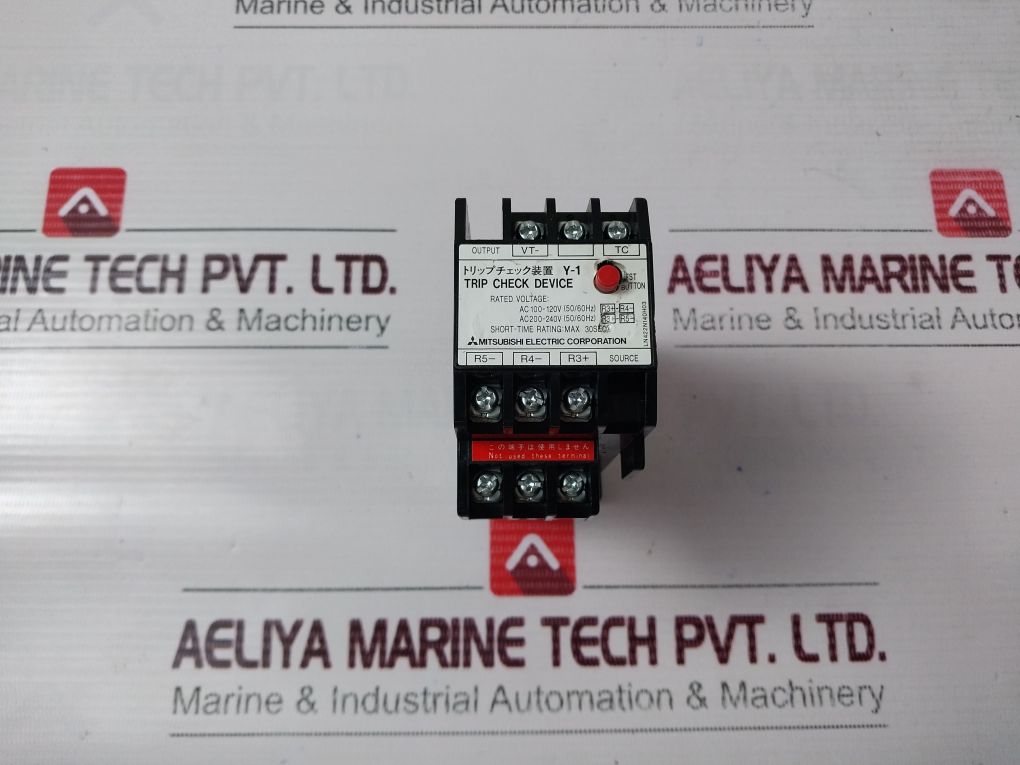Mitsubishi Electric Y-1 Trip Check Device 50/60Hz
