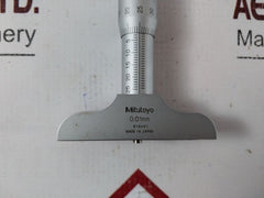 Mitutoyo 129-112 Interchangeable Rod Depth Micrometer Set