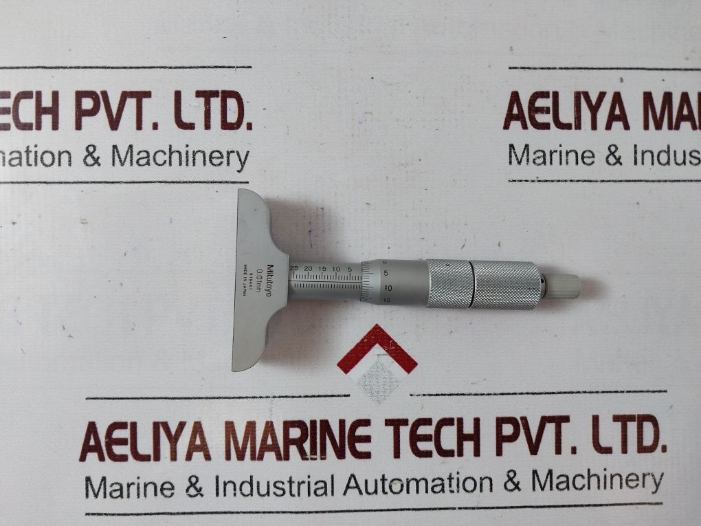 Mitutoyo 129-112 Interchangeable Rod Depth Micrometer Set