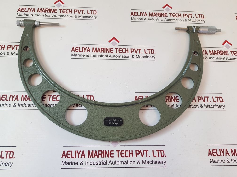 Mitutoyo 104-142 Out Side Micrometer Set 300-400 0.01Mm
