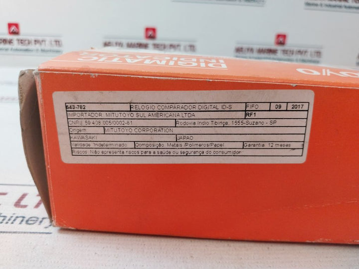 Mitutoyo 543-782 Digimatic Indicator 20°C 12.7-0.01Mm