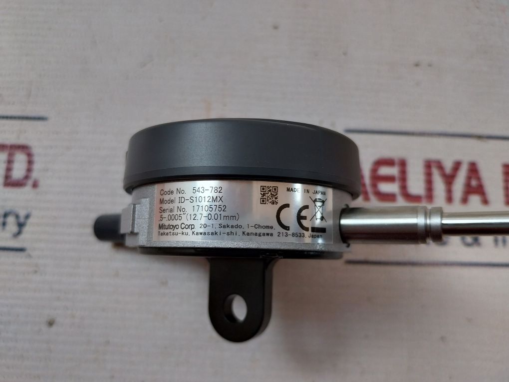 Mitutoyo 543-782 Digimatic Indicator 20°C 12.7-0.01Mm