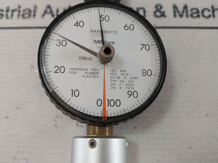 Mitutoyo 811-331 Hardness Tester For Rubber Plastics 0-100