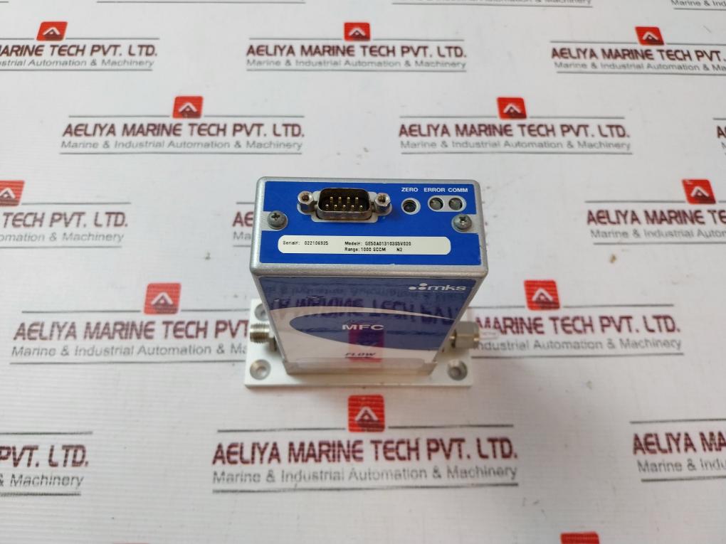 Mks Instruments Ge50A013103S5V020 Digital Mass Flow Controller 1000 Sccm