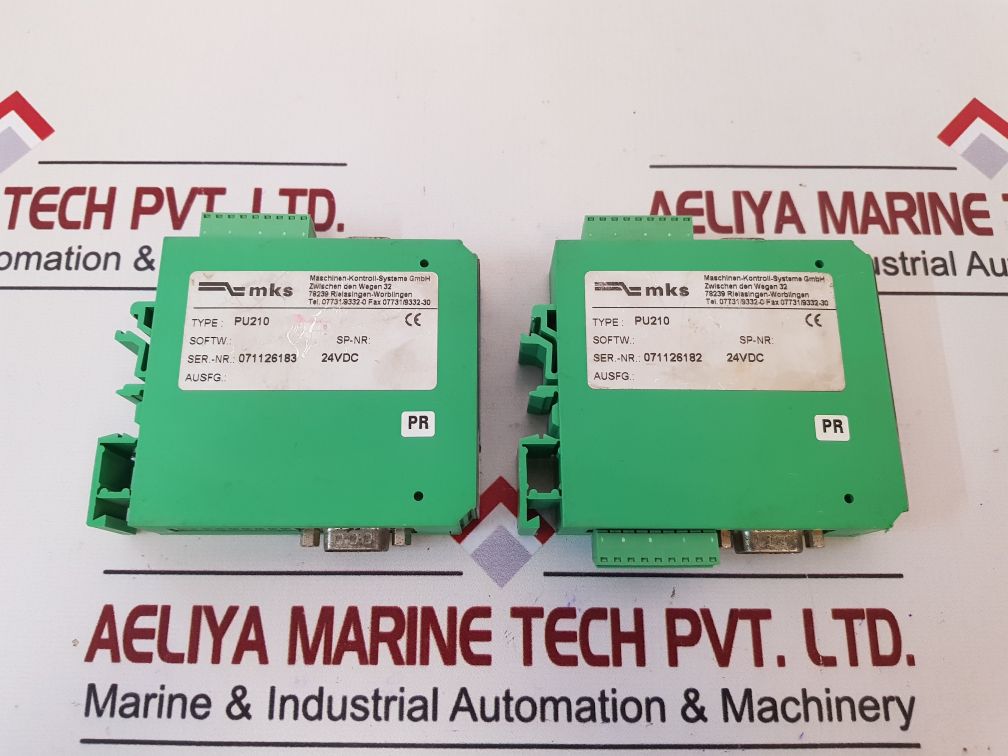 Mks Pu210 Power Supply 24 Vdc