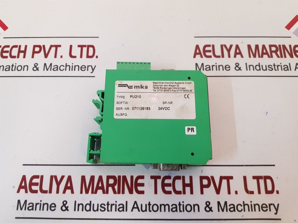 Mks Pu210 Power Supply 24 Vdc