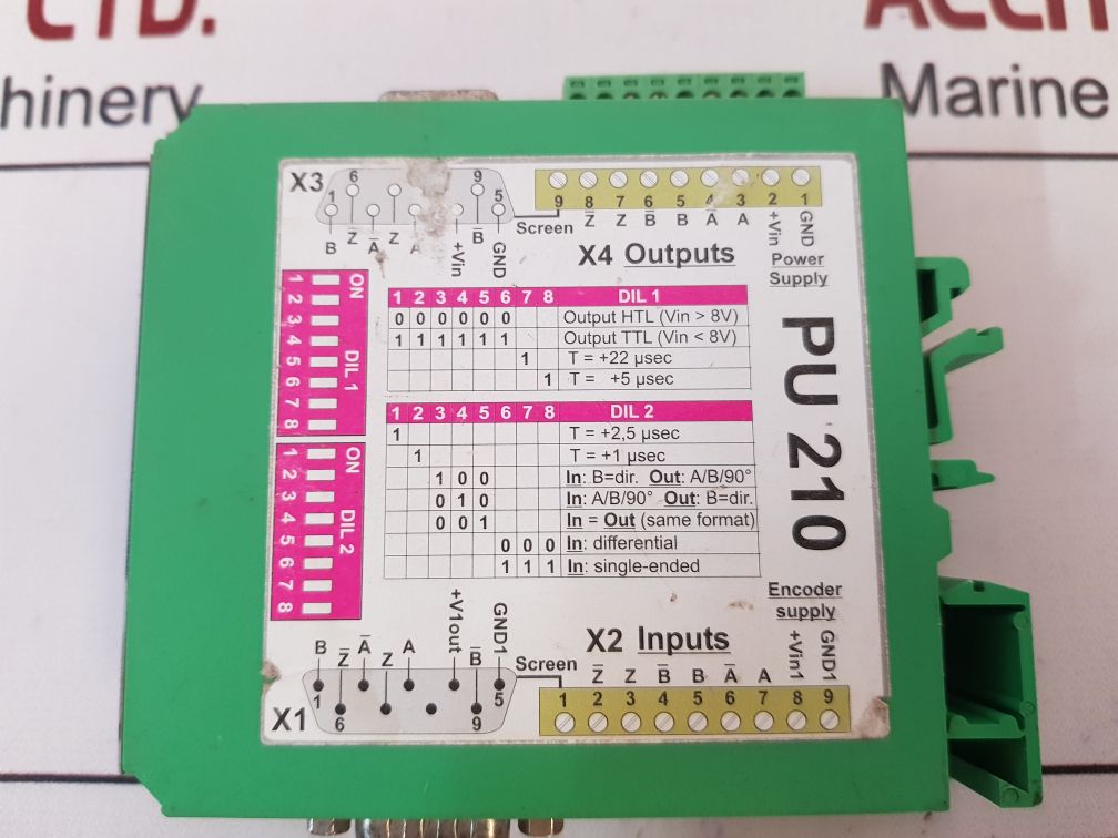 Mks Pu210 Power Supply 24 Vdc