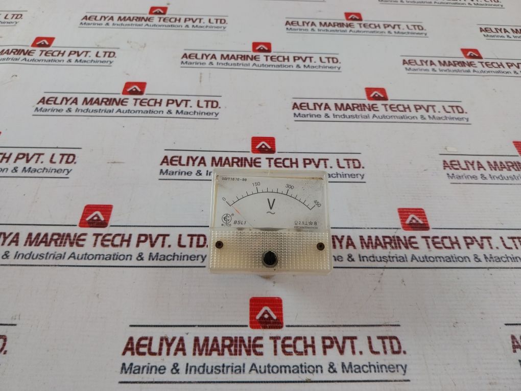 Mltcd 85L1 Analog Voltmeter Gauge
