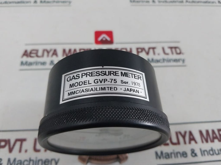 Mmc Gvp-75 Inert Gas Pressure Meter -10 To 30 Kpa
