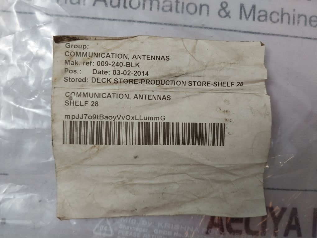 Mobilemark 0D9-2400-blk Omni-directional Site Antenna