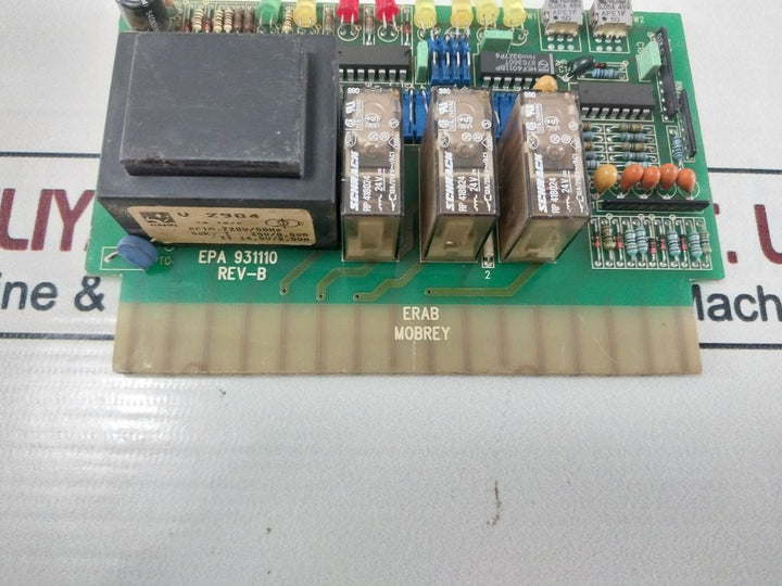Mobrey Erab Epa 931110 Printed Circuit Board