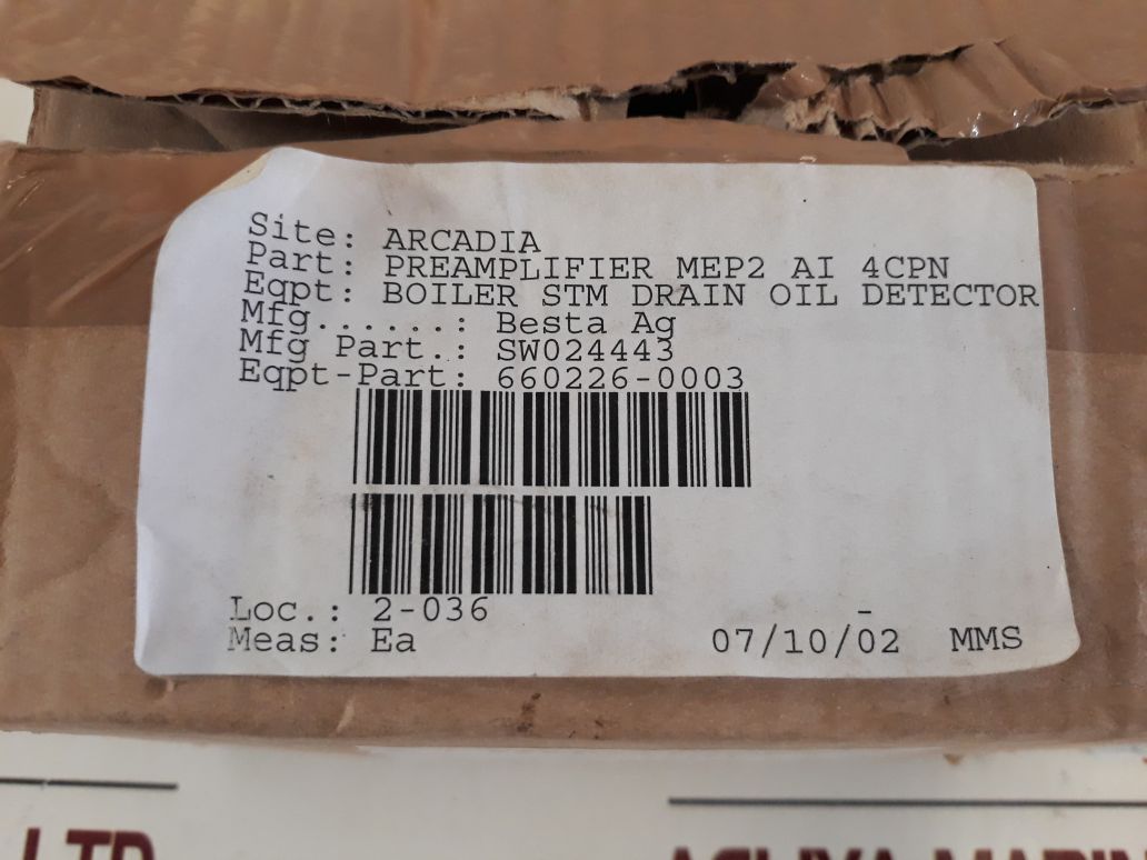 Mobrey Mep1Ai/4Cpn Electropulse Adjacent Amplifier