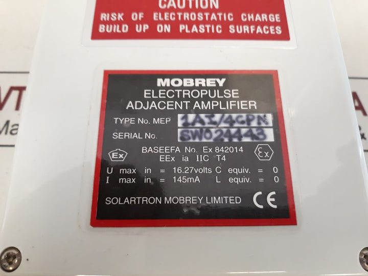 Mobrey Mep1Ai/4Cpn Electropulse Adjacent Amplifier