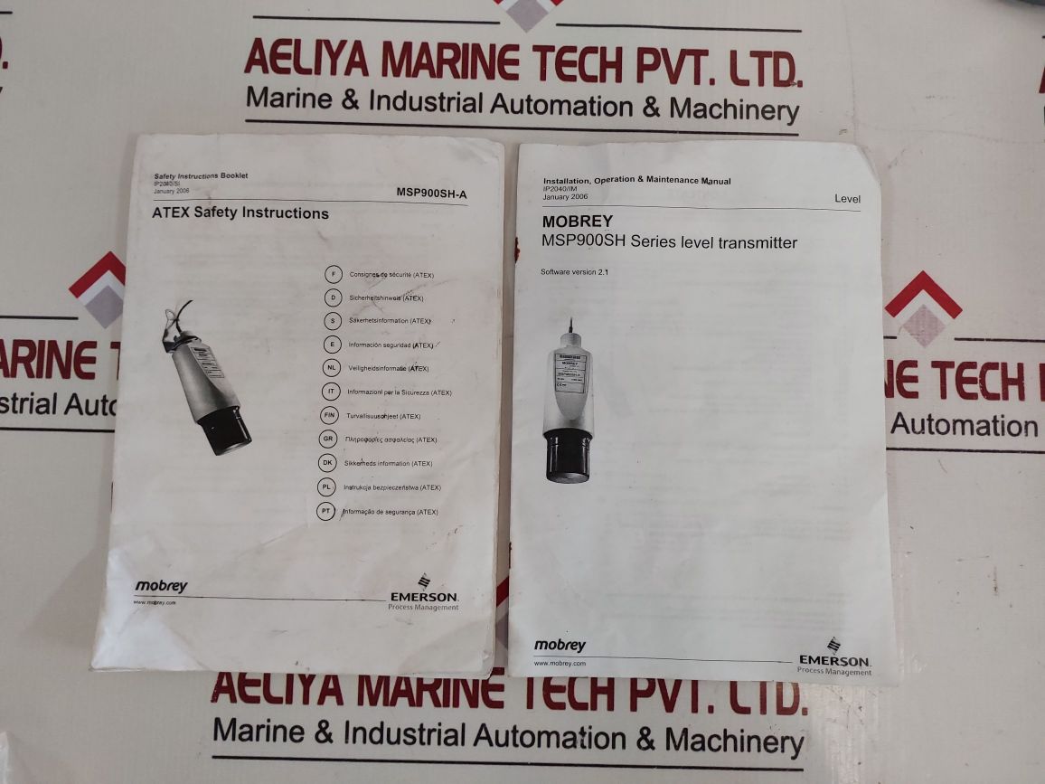 Mobrey Msp900Sh-a Level Transmitter