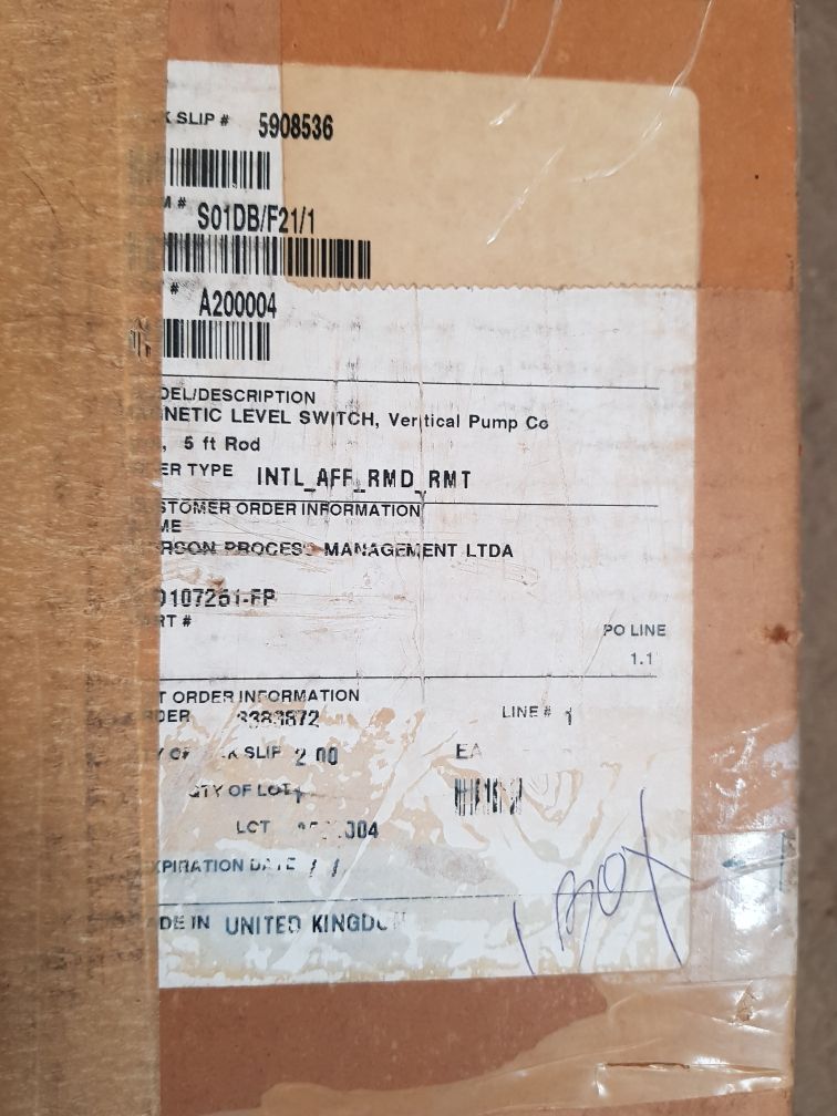 Mobrey S01Db/F21/1 Magnetic Level Switch