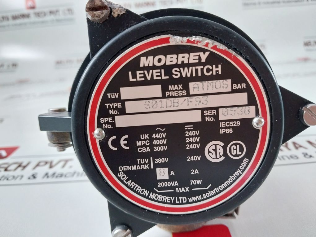 Mobrey S01Db/F93 Magnetic Level Switch