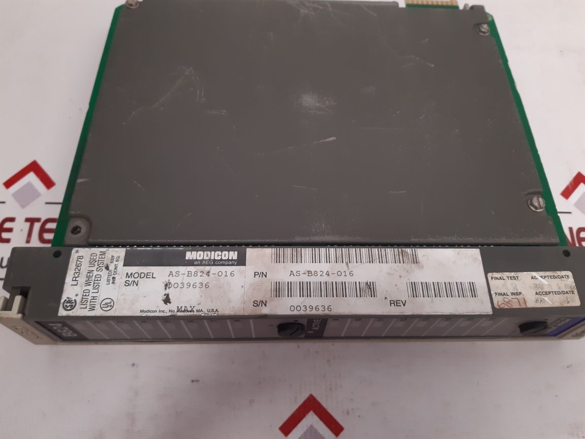 Modicon As-b824-016 Output Module 24V Dc
