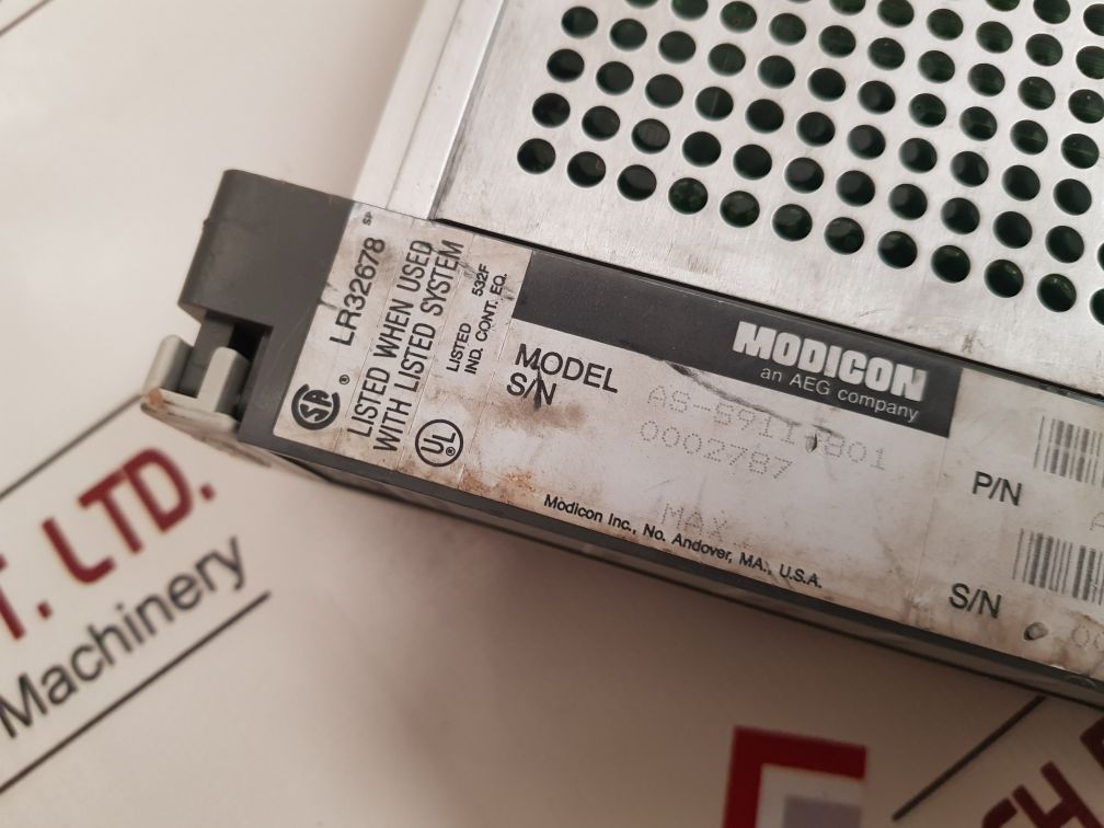 Modicon Aeg As-s911-801 Hot Standby Processor