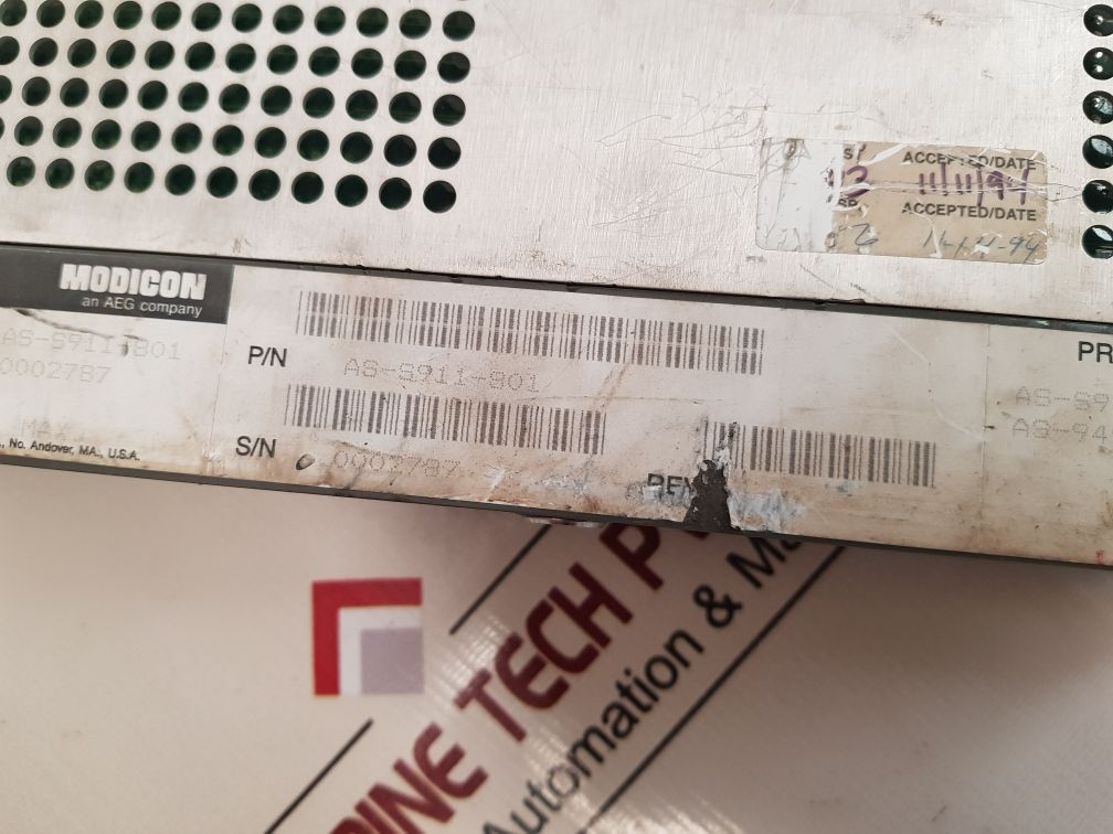 Modicon Aeg As-s911-801 Hot Standby Processor