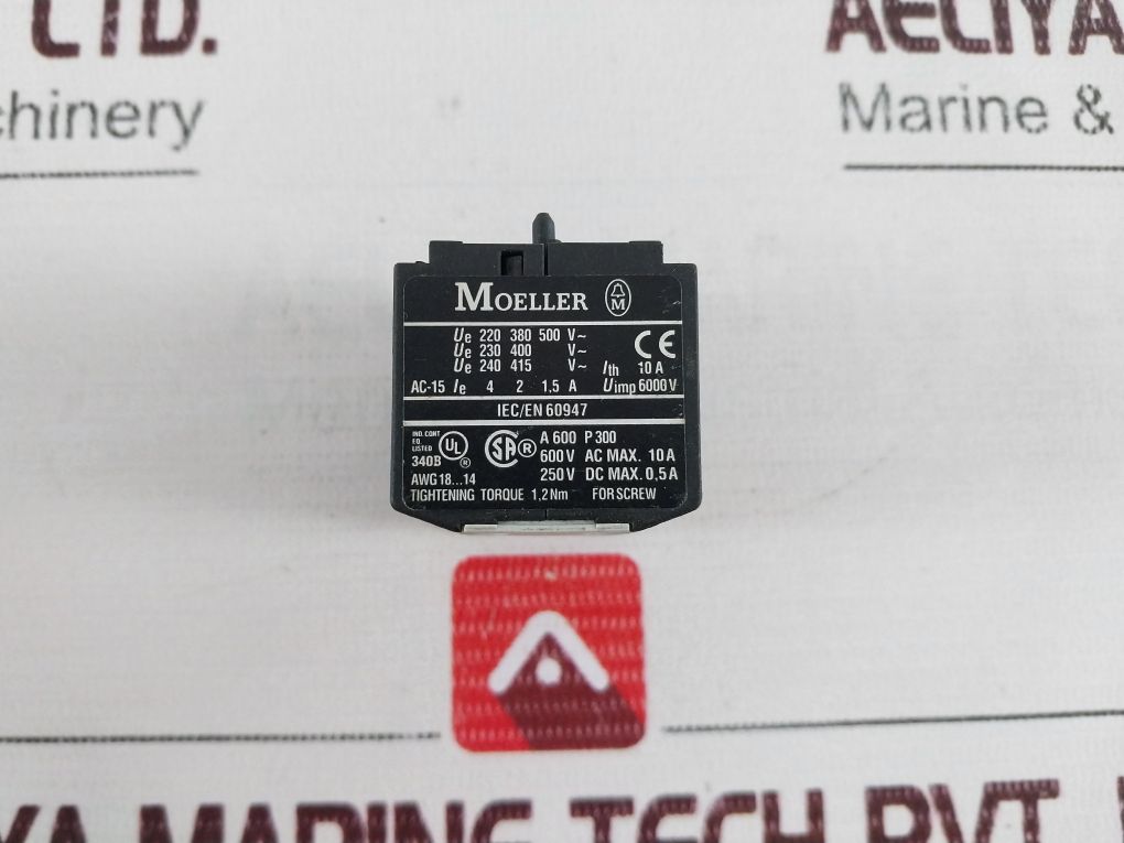 Moeller 11 Dil E Auxiliary Switch Block