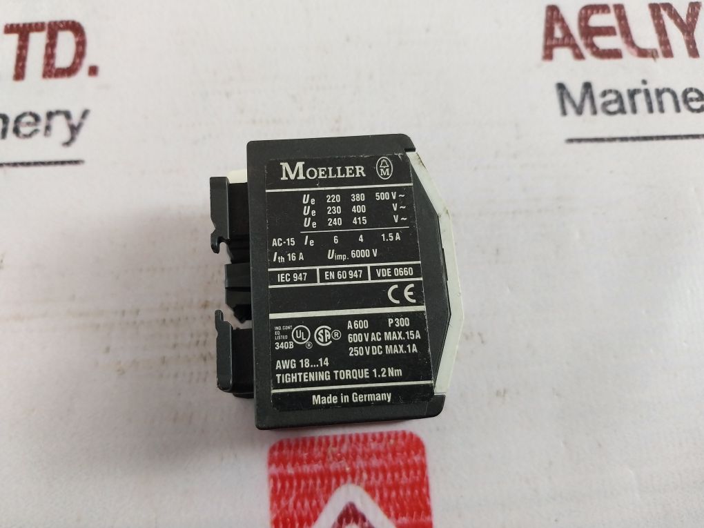 Moeller 11 Dil M Auxiliary Contact