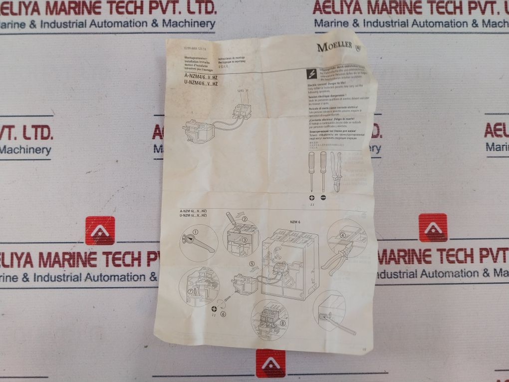 Moeller A-nzm4/6 Circuit Breaker Shunt Trip