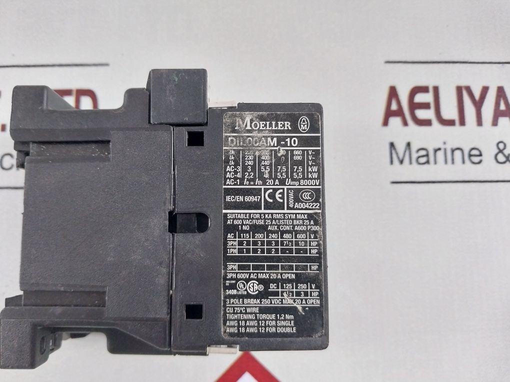 Moeller Dil00Am-10 Contactor