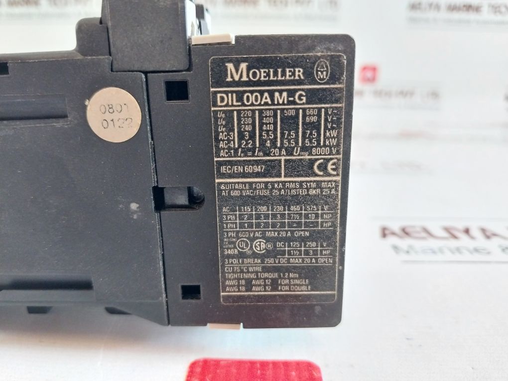 Moeller Dil00Am-g Contactor