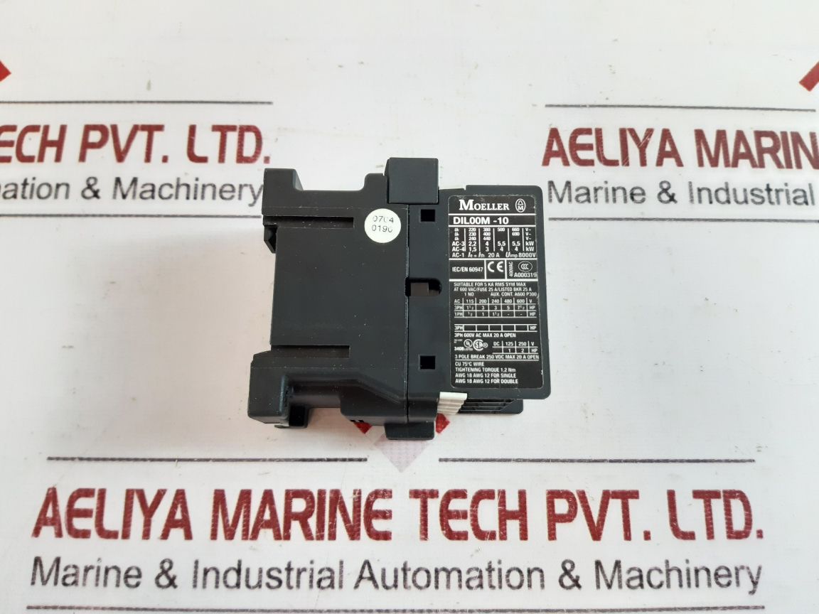 Moeller dil00m-10 contactor