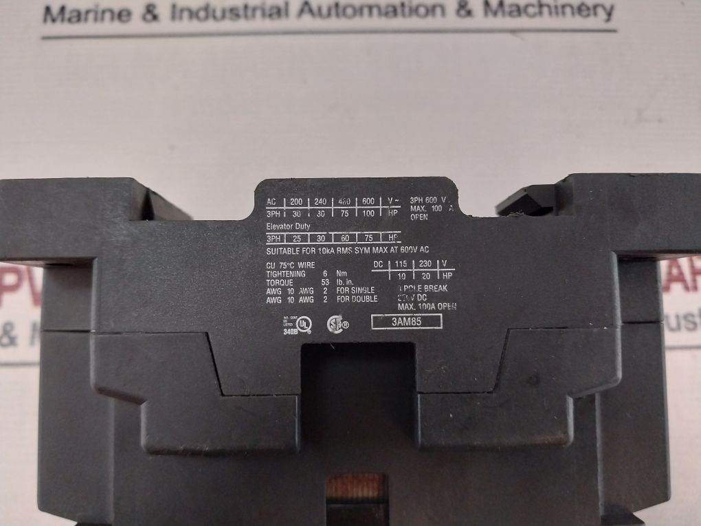 Moeller Dil3 Am85 Contactor