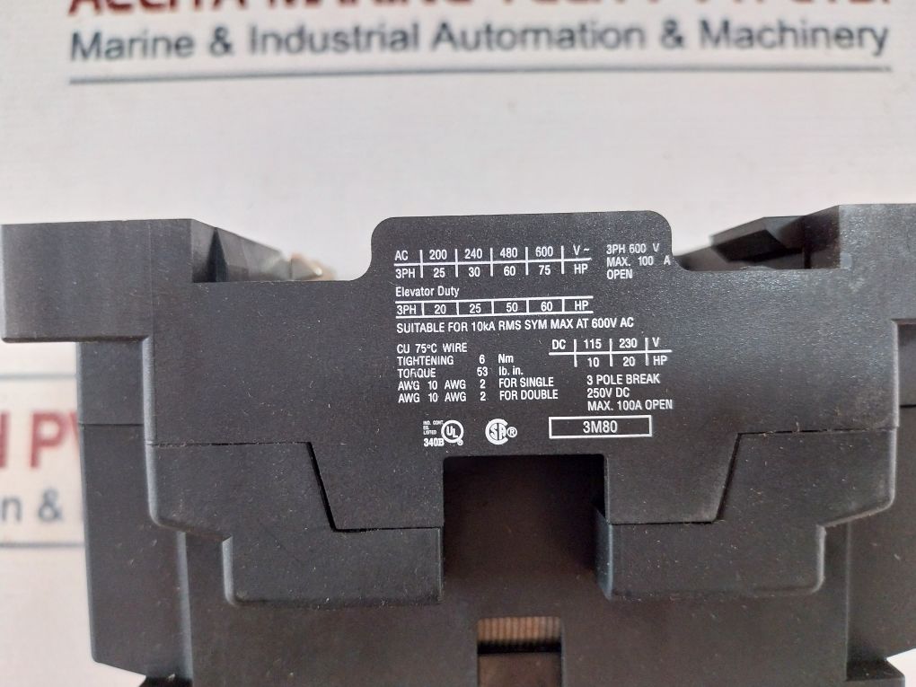 Moeller Dil3 M80 Contactor