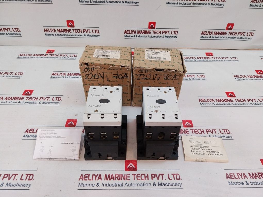 Moeller Dil3M80 3 Pole Break Contactor